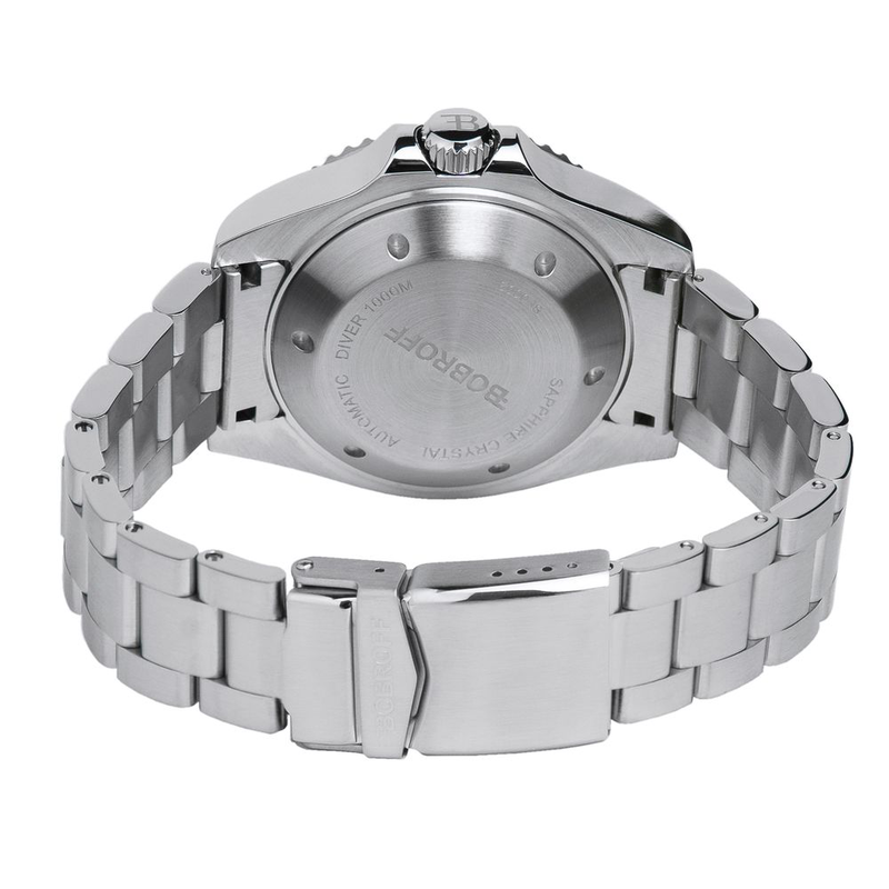 Silver stainless steel sport watch-null