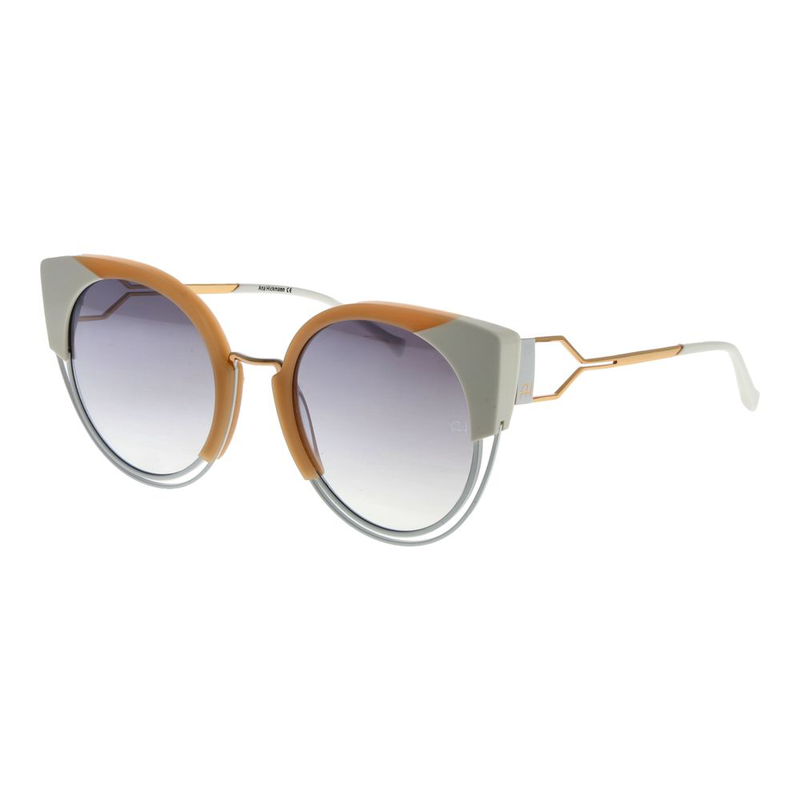 White metal sunglasses-null