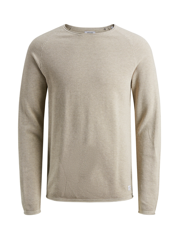 Jjehill pullover - oatmeal-null
