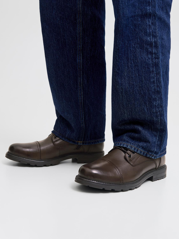 Jfwchatsworth boots - brown stone-null