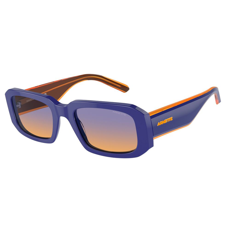 Blue injected sunglasses-null