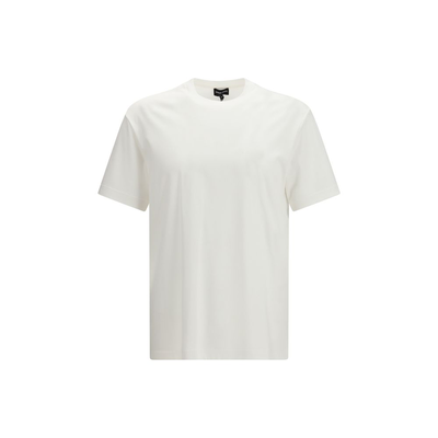 White cotton t-shirt, White, medium