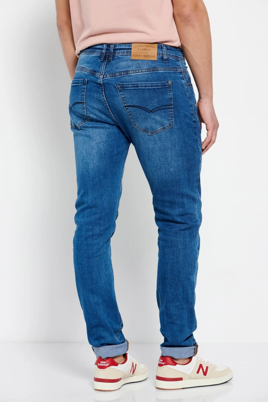 Trousers jeans tapered fit-null