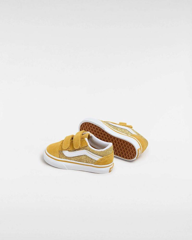 Product image: Vans toddler old skool velcro glitter shoe-null