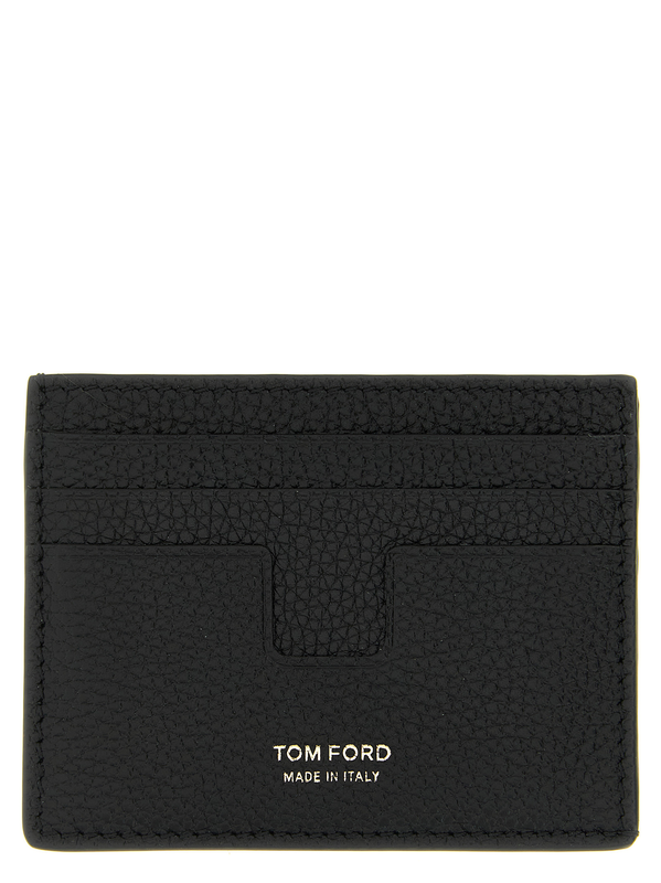 Black calfskin cardholder-null