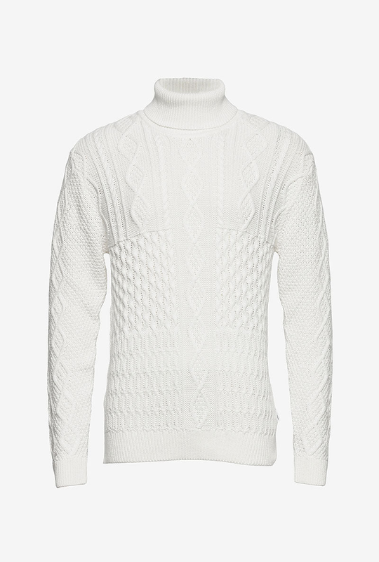 Lindbergh patchwork roll neck knit image number null