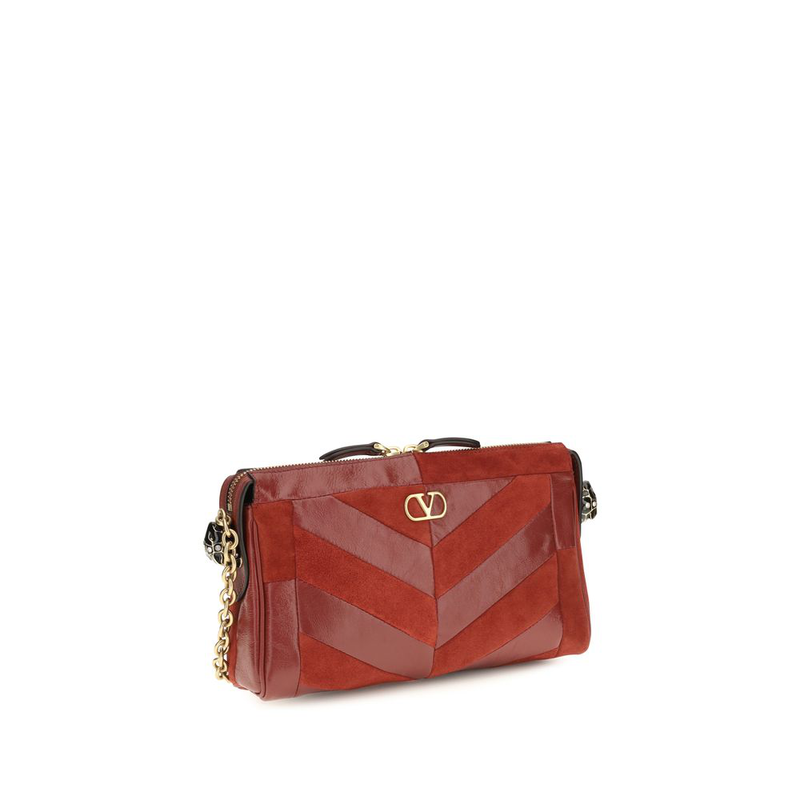 Multicolor calf leather bos taurus shoulder bag-null