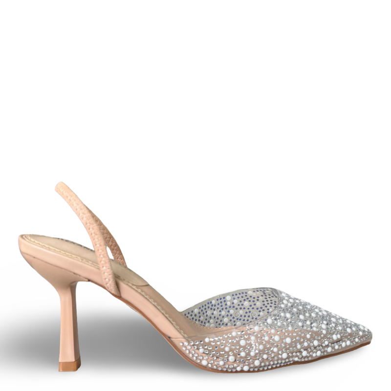 Giselle translucent crystal heels-null