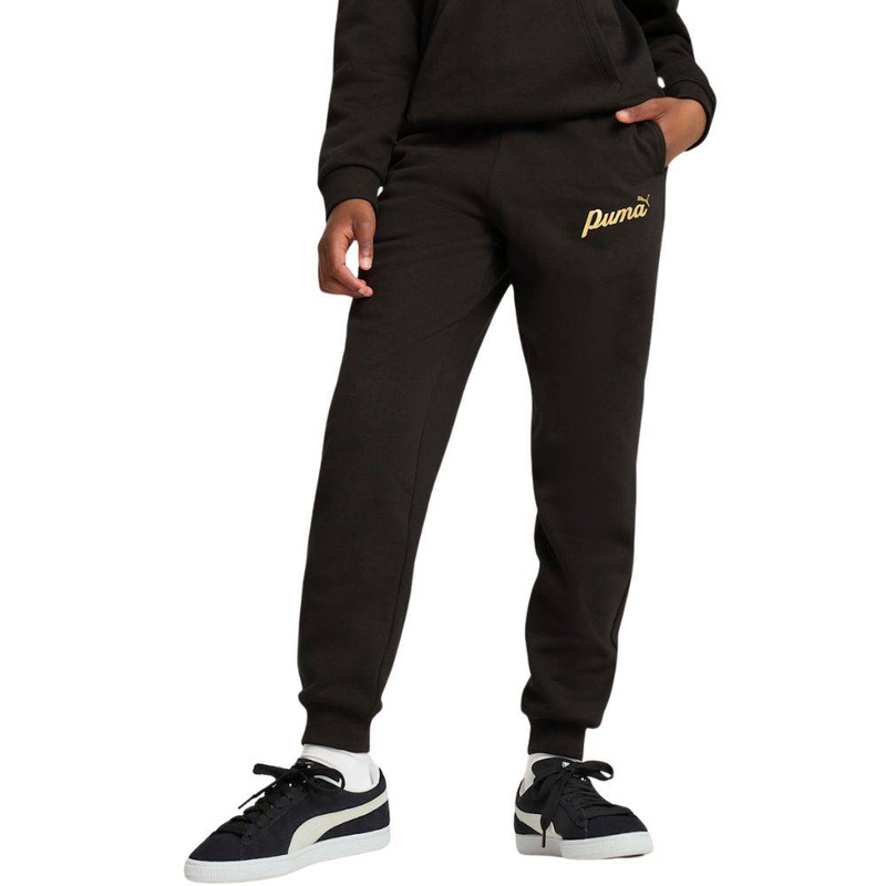 Ess+ script metallic pants fleece g-null