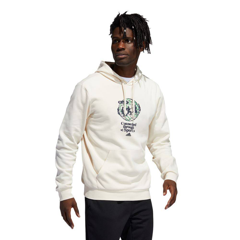 Connected through sport graphic hoodie-null