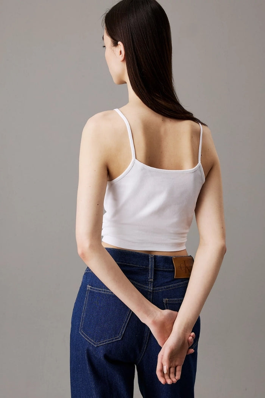 Monologo strappy tank top image number null