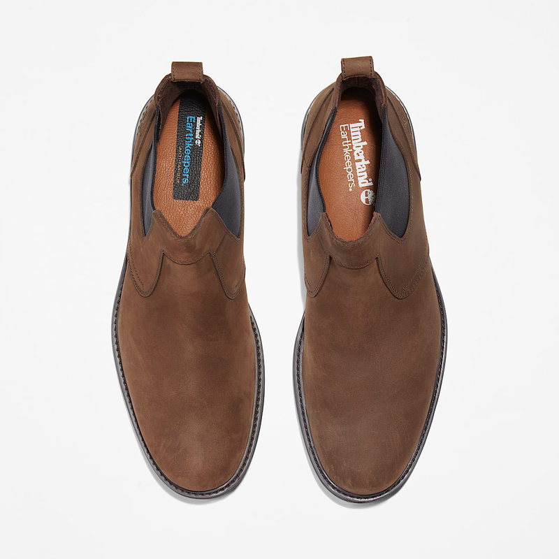 Stormbucks chelsea boot for men in dark brown-null