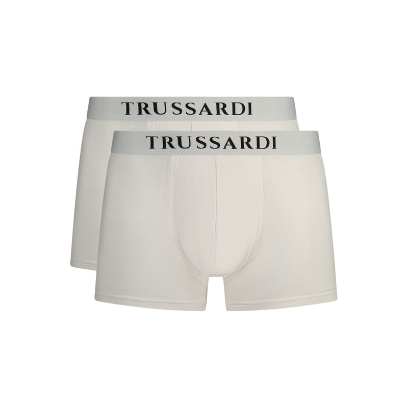 Bianco cotton men boxer short-null