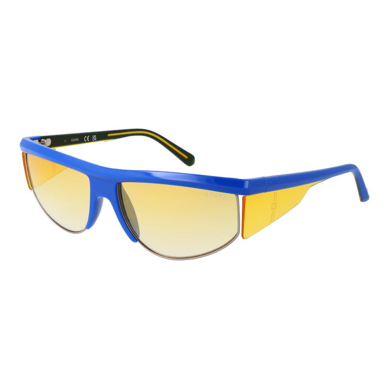 Blue plastic sunglasses-null