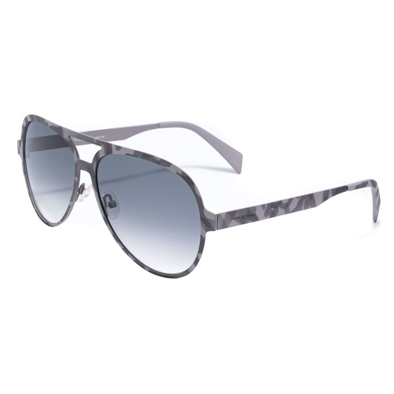 Gray metal sunglasses-null