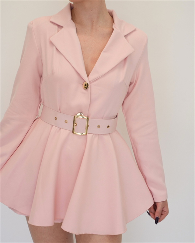 Playsuit with belt 12013-null