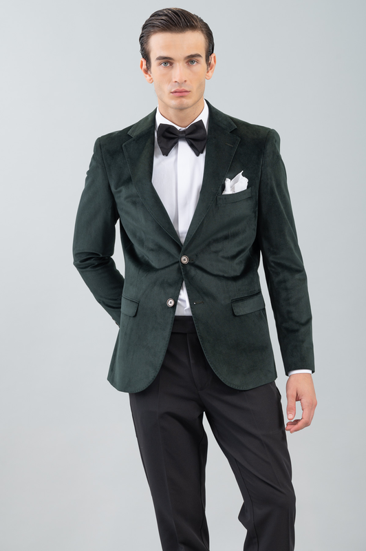 Vittorio jacket velvet-null