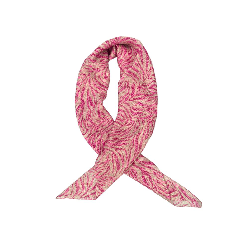 Pink silk women scarf-null
