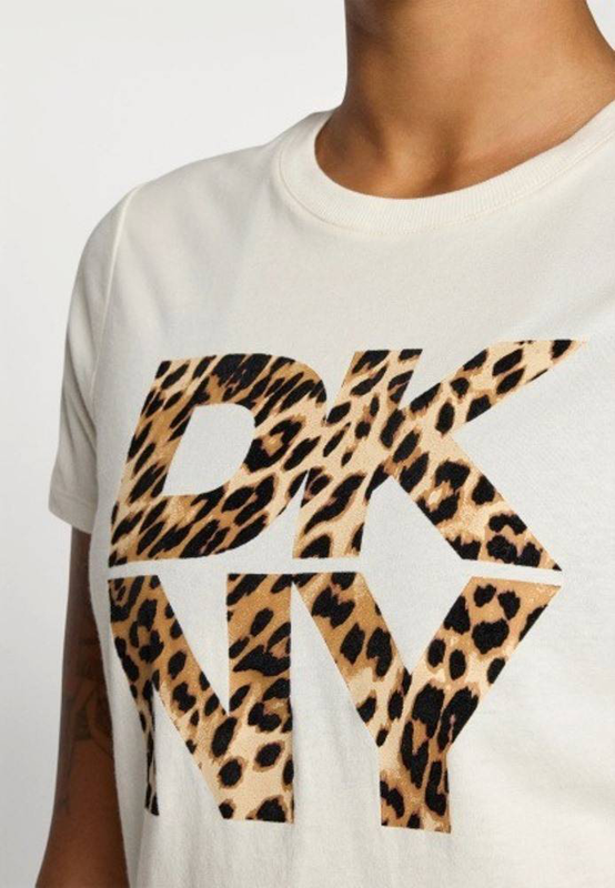 Product image: Leopard-print logo t-shirt-null