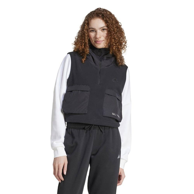 Women ce vest, Black, medium