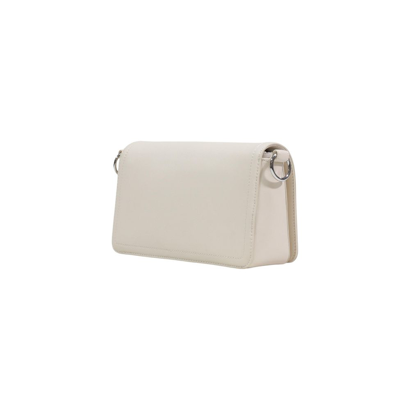 Beige polyethylene handbag-null
