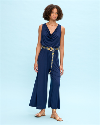 Jumpsuit lycra drape