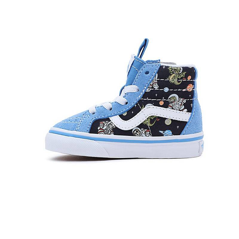 Infant glow cosmic zoo sk8-hi shoes image number null