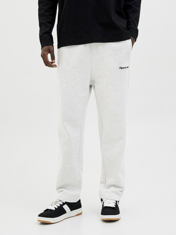 Jpstkane track pants - white melange-null
