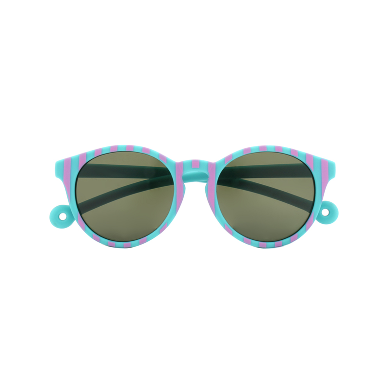Ballena blue striped kids sunglasses, , medium image number null