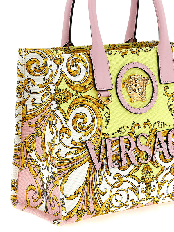 Multicolor cotton tote bag-null