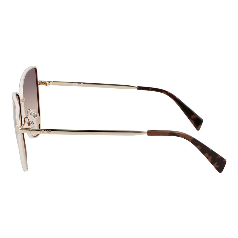 Gold metal sunglasses-null