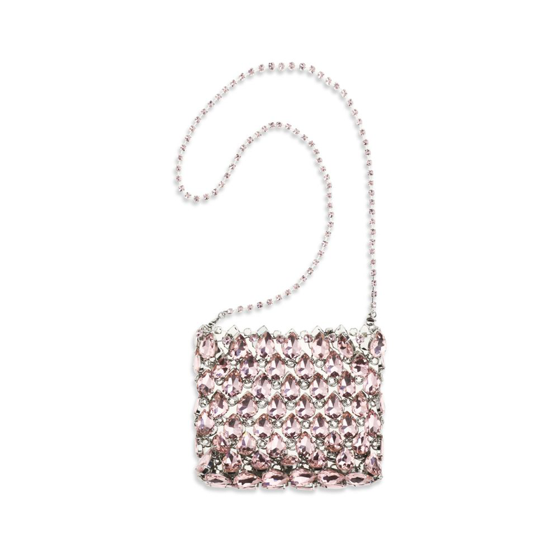 Multicolor polyester shoulder bag-null