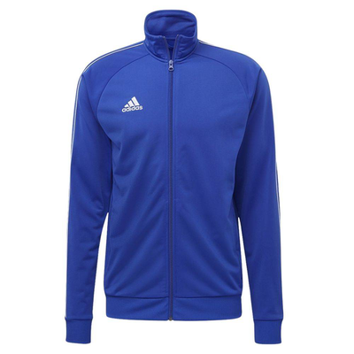 Core 18 youth tracksuit jacket, Royal / White, medium