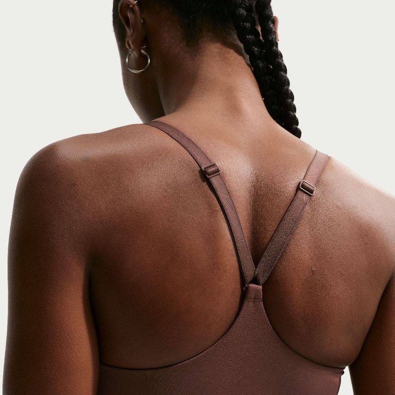 Dri-FIT indy padded glossy sport bra-null
