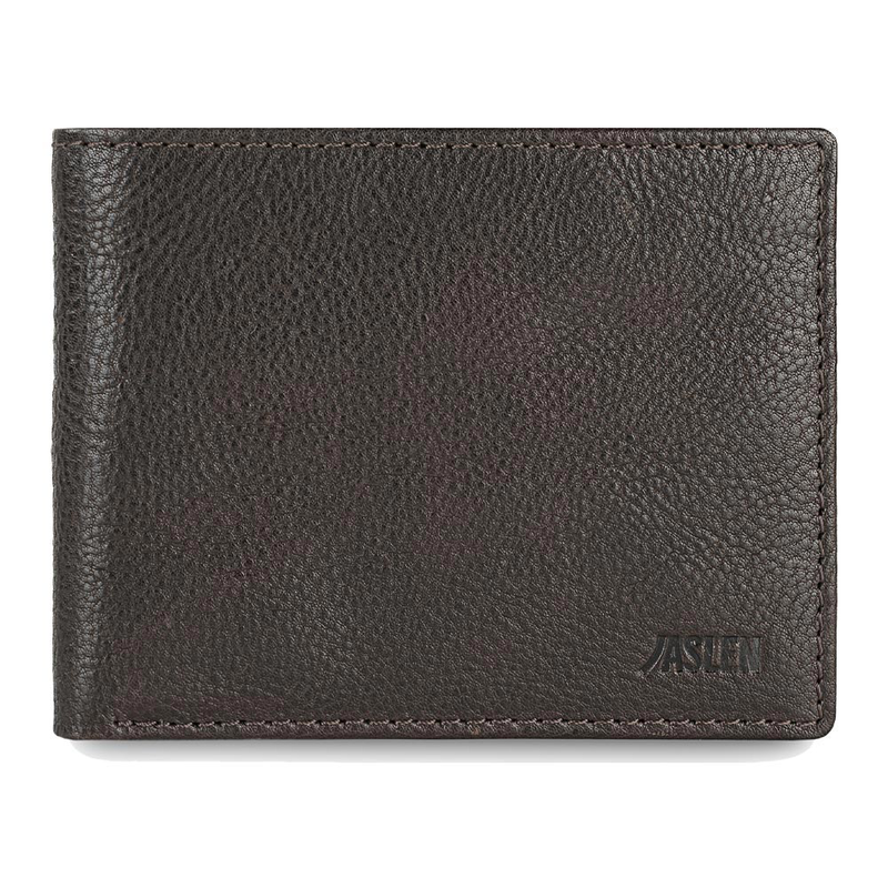 Product image: Πορτοφόλι ανδρικό δερμάτινο jaslen καφέ 204211-02-null