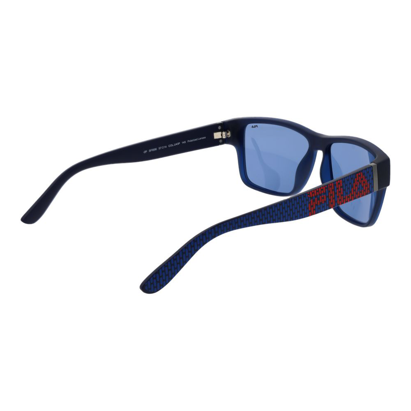 Blue plastic sunglasses-null