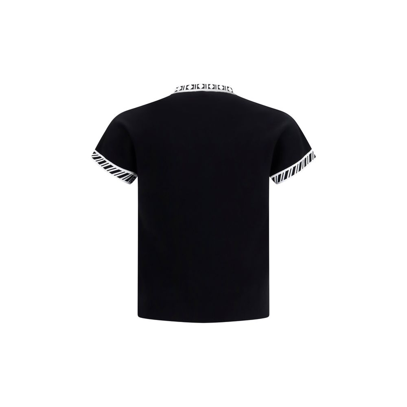 Black cotton t-shirt-null