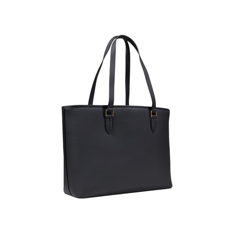 Bicolor polyethylene handbag-null