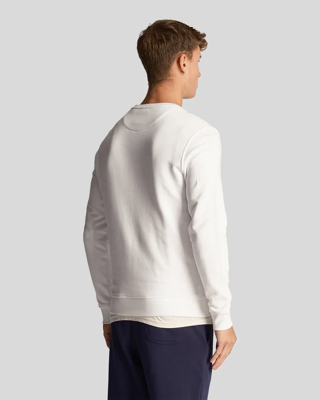 Crew neck sweatshirt 626 white-null