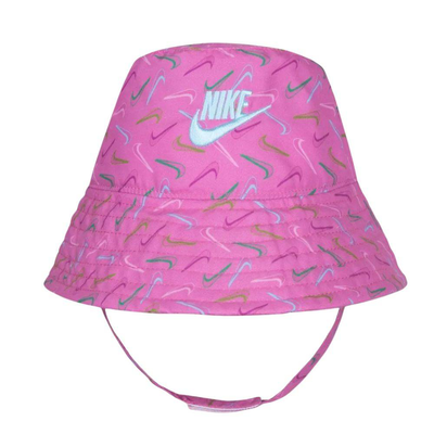 Upf 40+ toddler futura bucket hat, Pink, medium