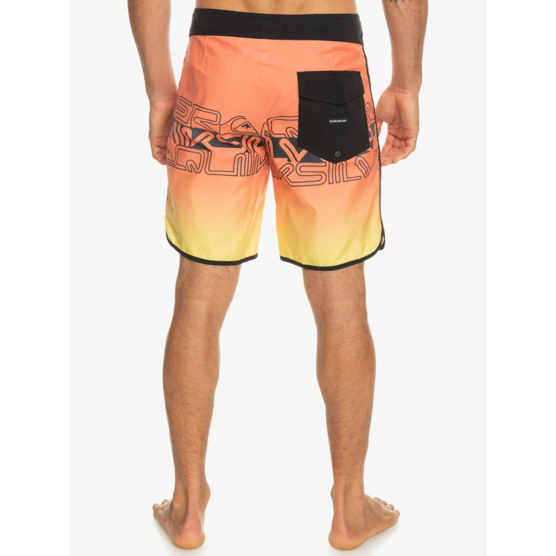 Quicksilver silver men swimwear boards shorts-null