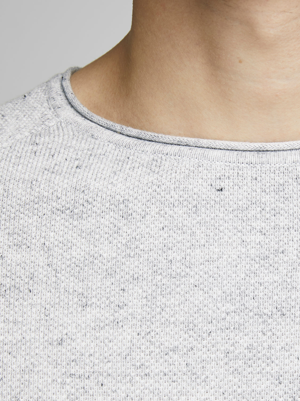 Jjehill knit - light grey melange-null
