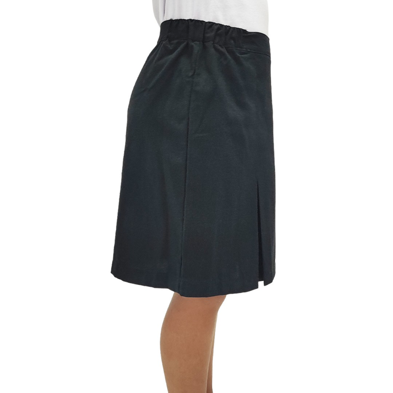Primary school skirt with two pleats #17400-null