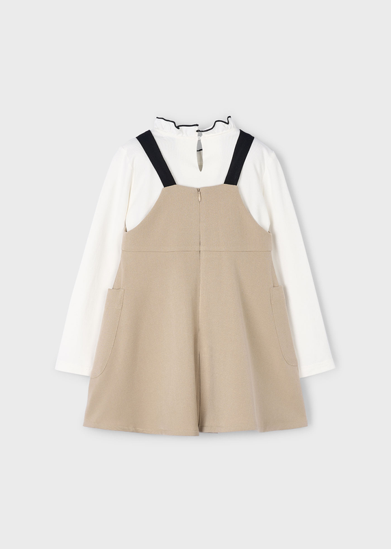 Swan pinafore dress-null
