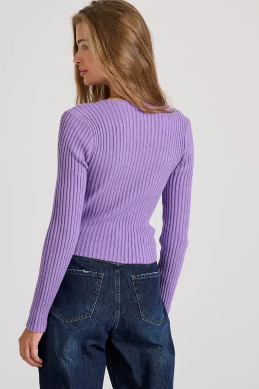 Knitted top v - funky buddha-null