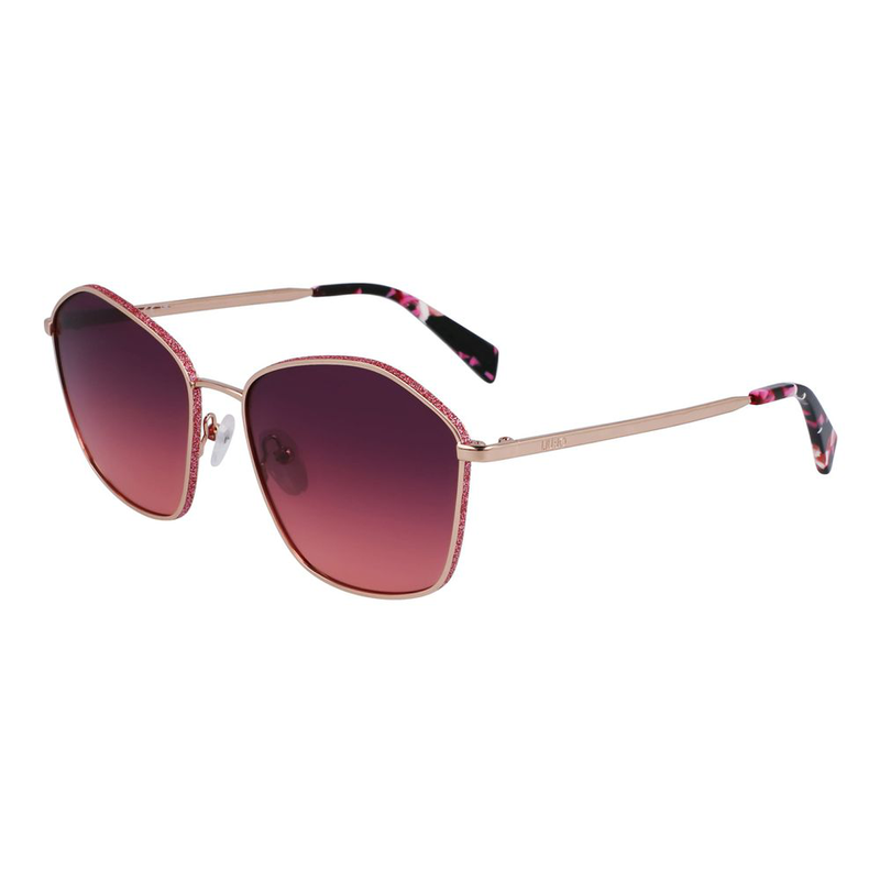 Multicolor metal sunglasses-null