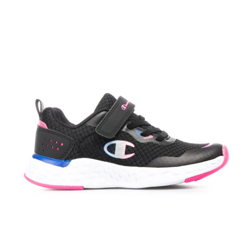 Champion kids girls low cut athletic running shoes bold 2 g ps black s32670-kk002-null