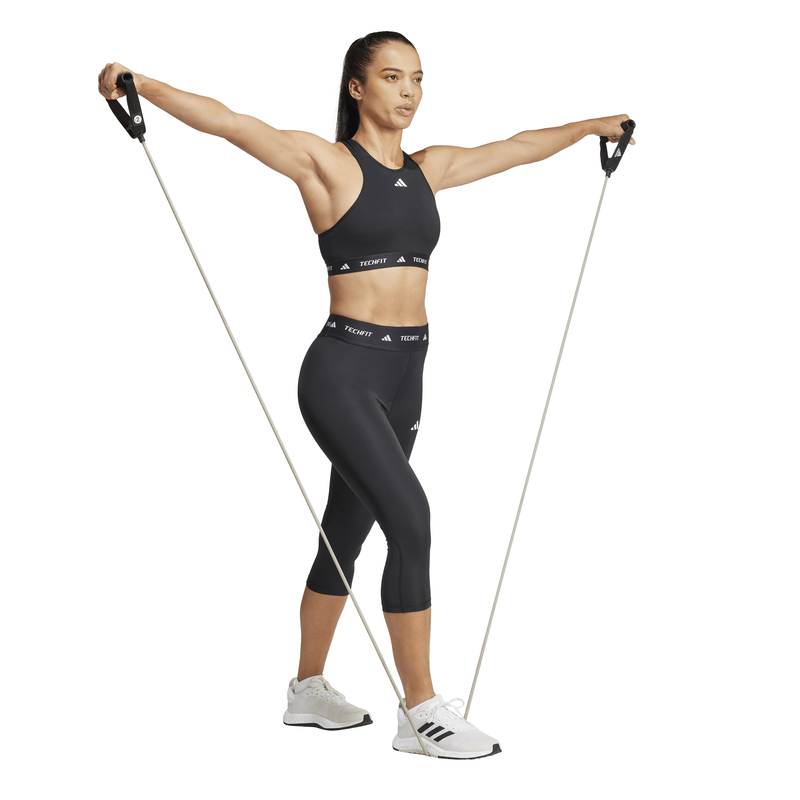 Adidas womens techfit capri leggings-null