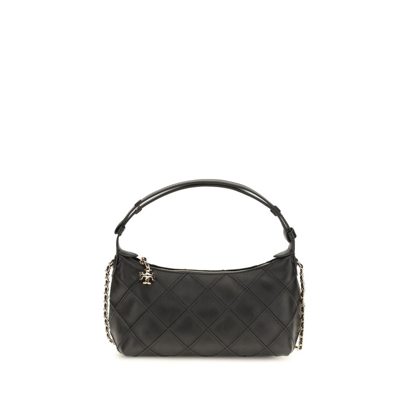 Black calf leather bos taurus handbag-null