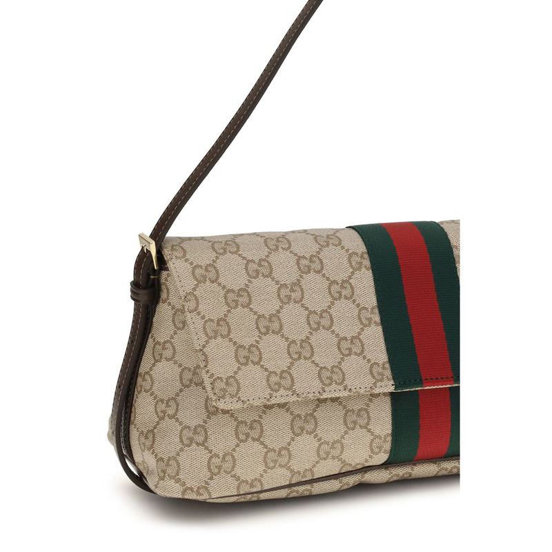 Beige cotton handbag-null